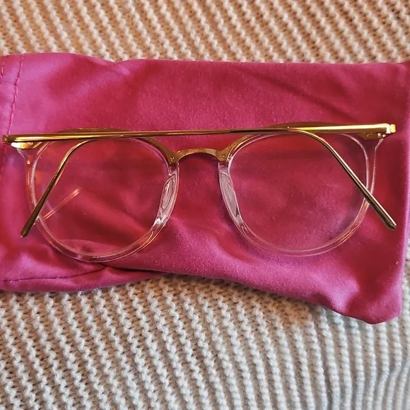 Zara Gold Frame Women's Glasses - Picture 2 of 4